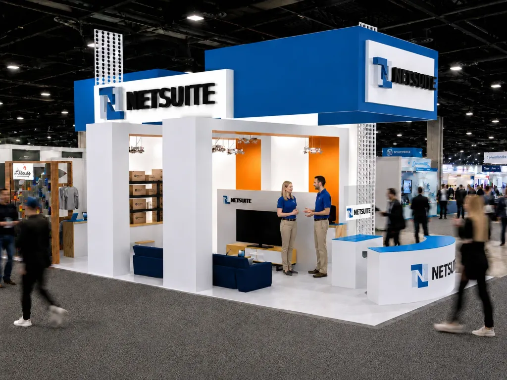 NetSuite Trade Show Booth Design, NetSuite