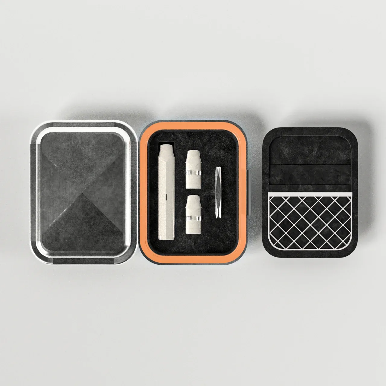 Vuse ePod travel case, opened