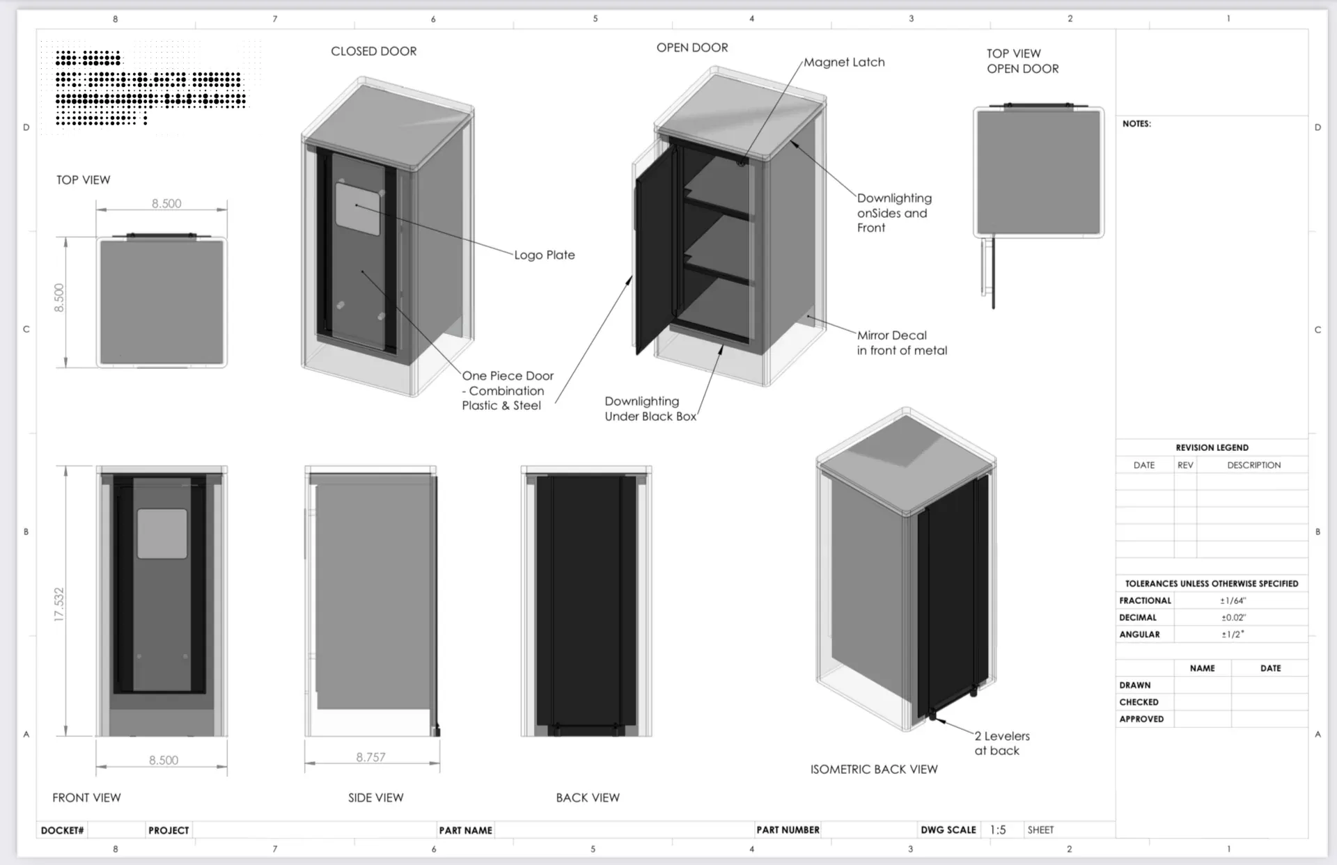 Dark-market kiosk variant