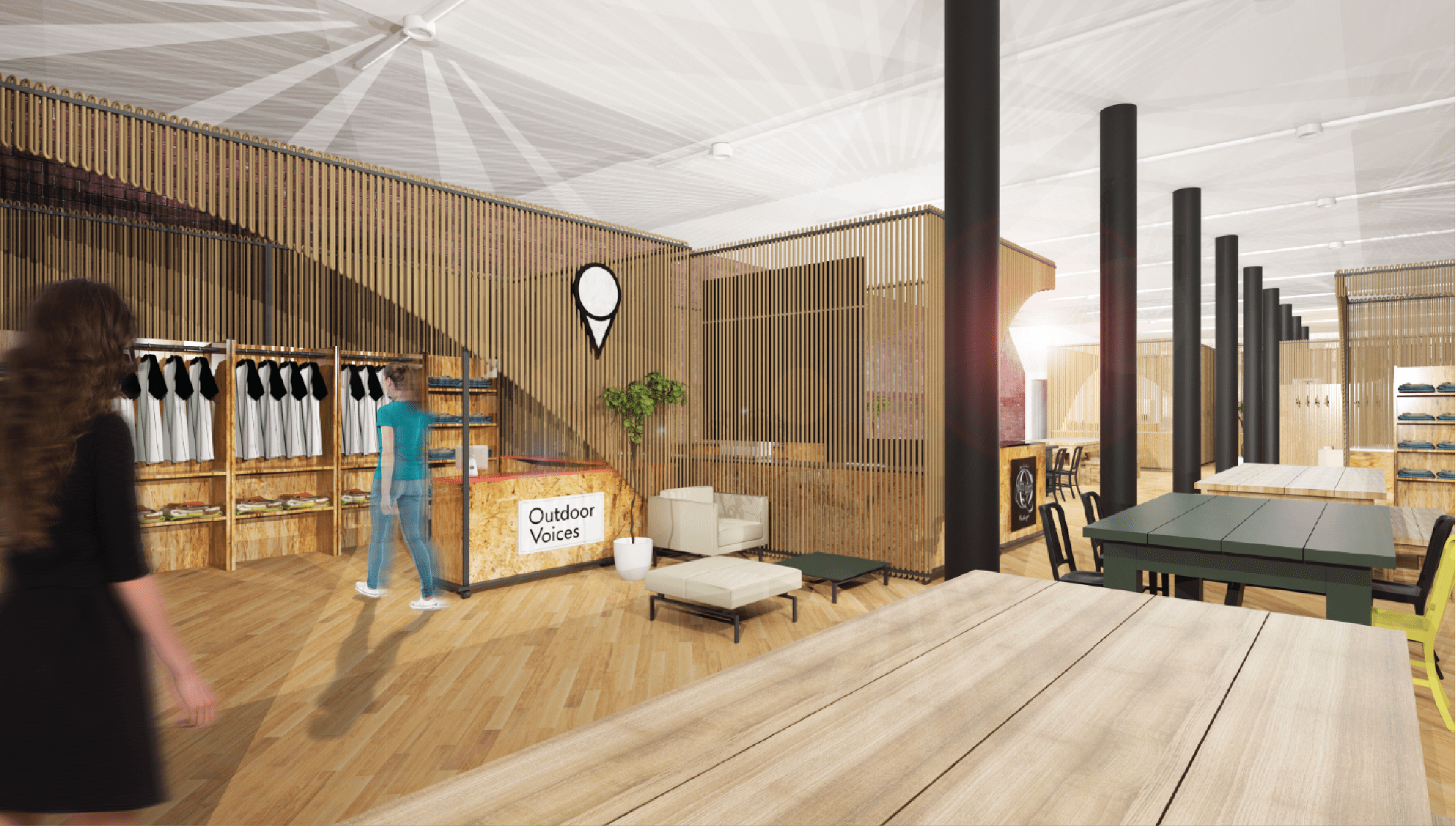 Canal Street Market interior, primary view